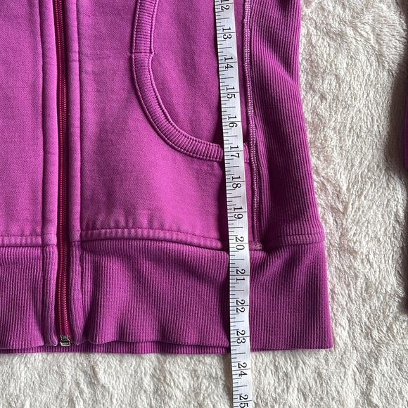 LULULEMON Pink/Purple Scuba Full Zip Hoodie Size 6 - Picture 10 of 12